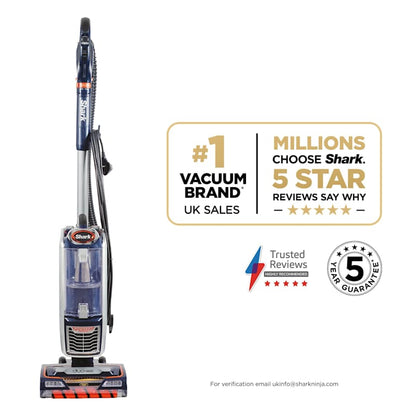 Shark Anti Hair Wrap Upright Pet Vacuum Cleaner with Powered Lift-Away NZ801UKT