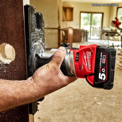Milwaukee M18 FUEL ½″ Cordless Router – Bare Unit
