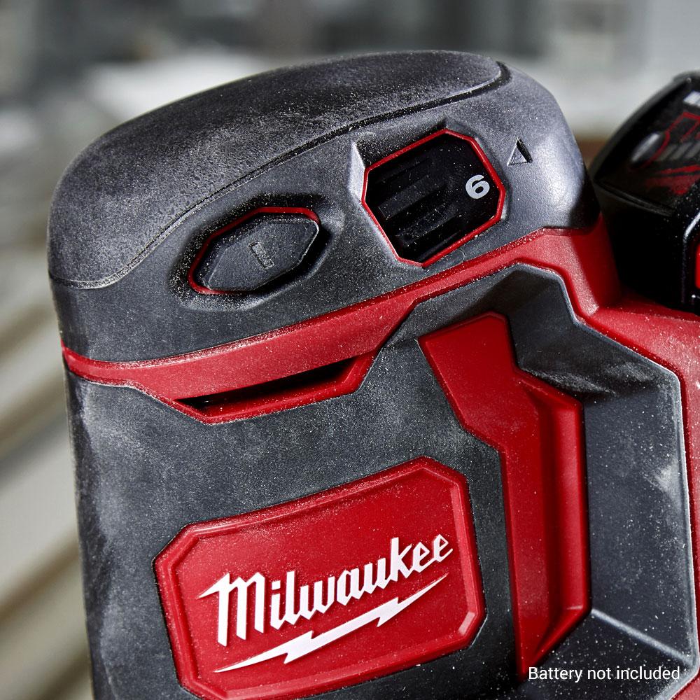 Milwaukee M18 BOS125 125mm Cordless Random Orbital Sander – Bare Unit