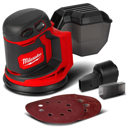 Milwaukee M18 BOS125 125mm Cordless Random Orbital Sander – Bare Unit