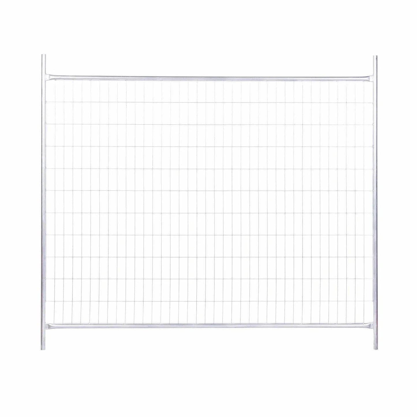 Galvanised Temporary Steel Mesh Fence Panel 2.4m x 2m