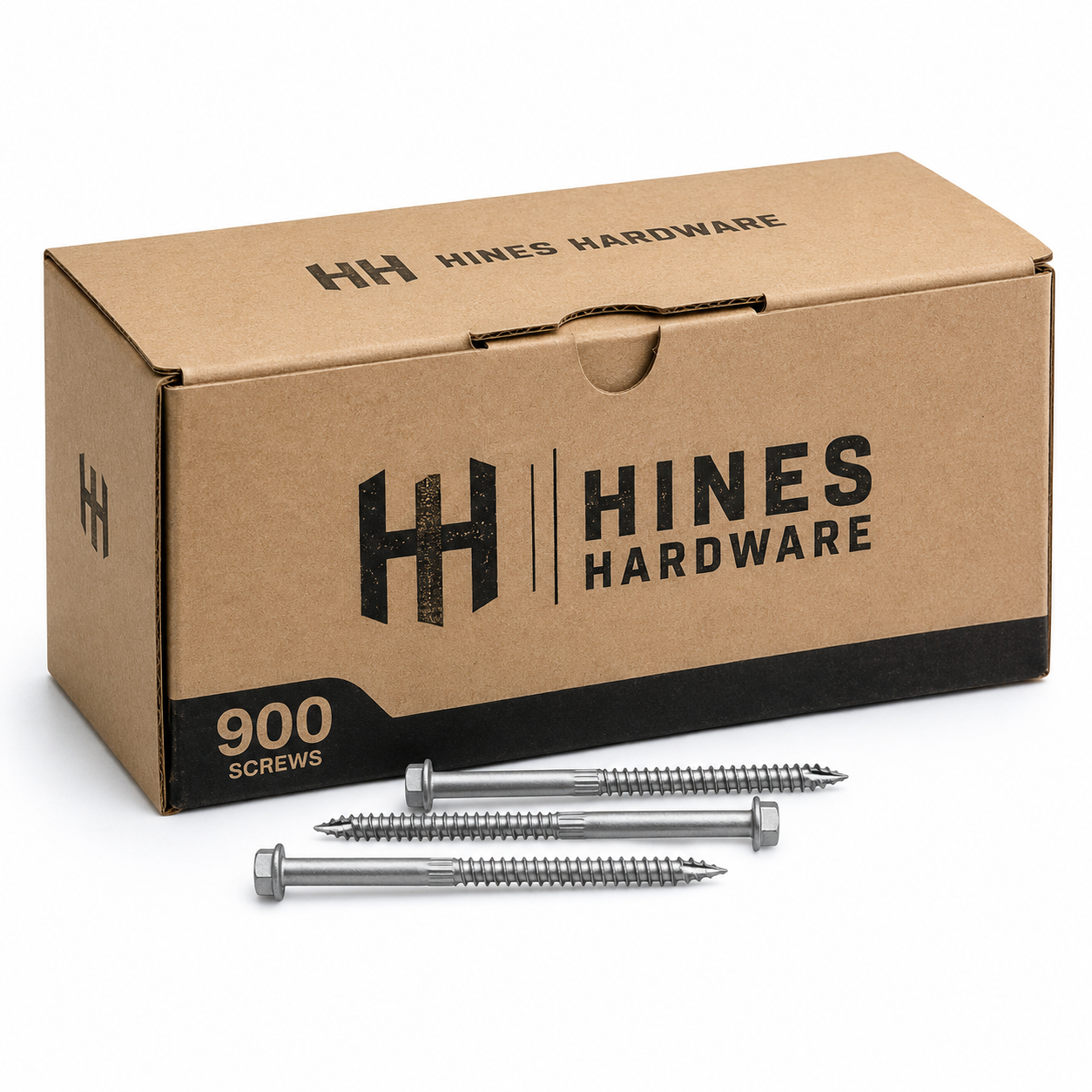 Hines Hardware Heavy-Duty Connector Screws – 900 Pack