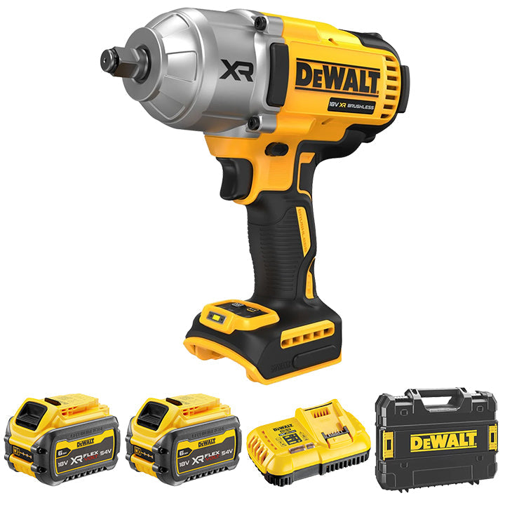 DeWalt DCF900 Impact Wrench, Battery, Charger Bundle