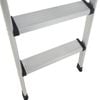 4 Step Aluminium Folding Ladder with Safety Platform