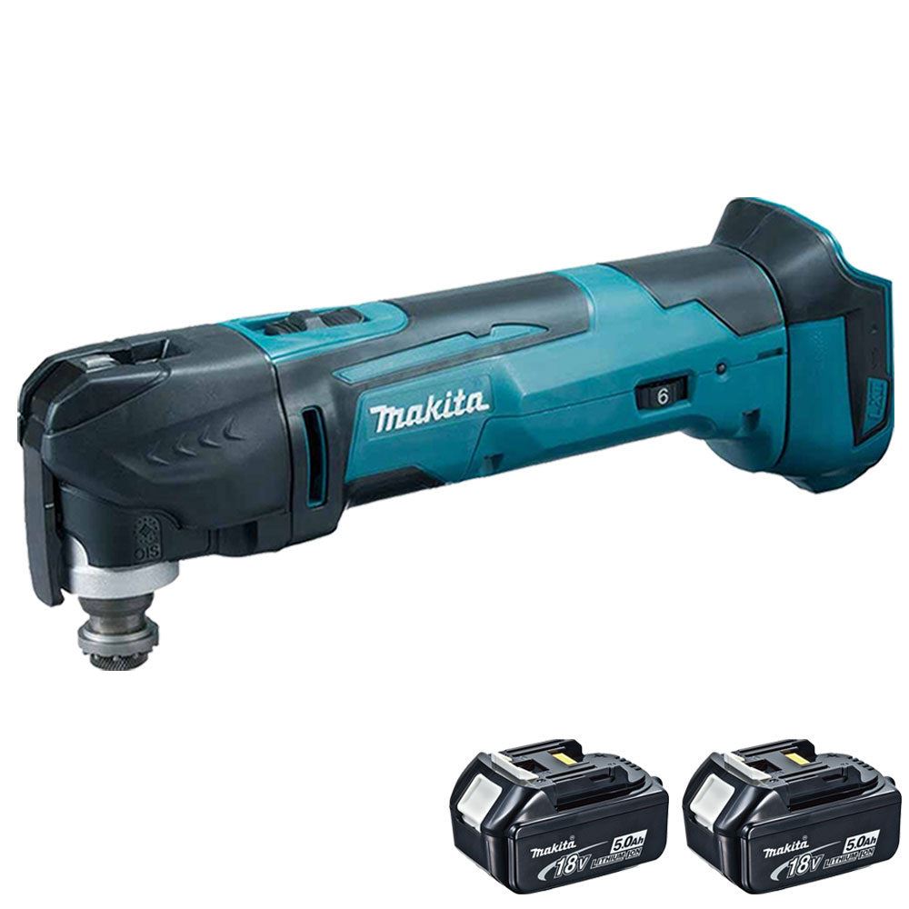 Makita 18V Cordless Multi Tool with 2 x 5.0Ah Batteries