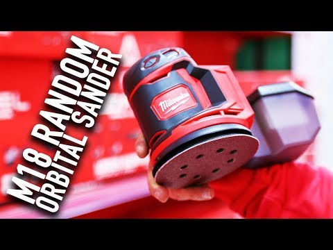 Milwaukee M18 BOS125 125mm Cordless Random Orbital Sander – Bare Unit
